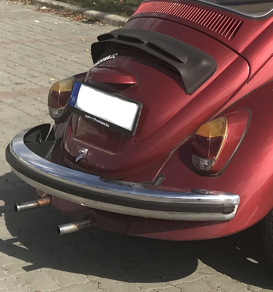 VW 1302 Bug Beetle Bogár spoiler